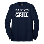 Daddys Gonna Grill Long Sleeve Tee - Navy