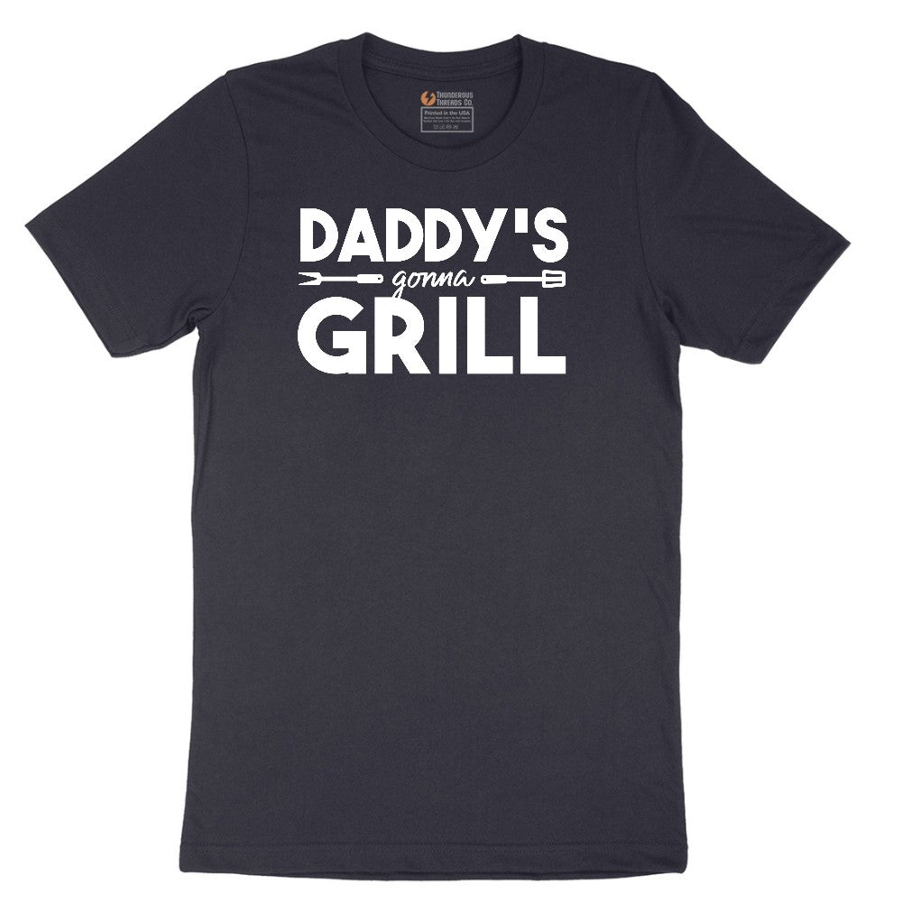 Daddys Gonna Grill Short Sleeve Tee - Deep Navy