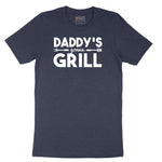 Daddys Gonna Grill Short Sleeve Tee - Heather Navy