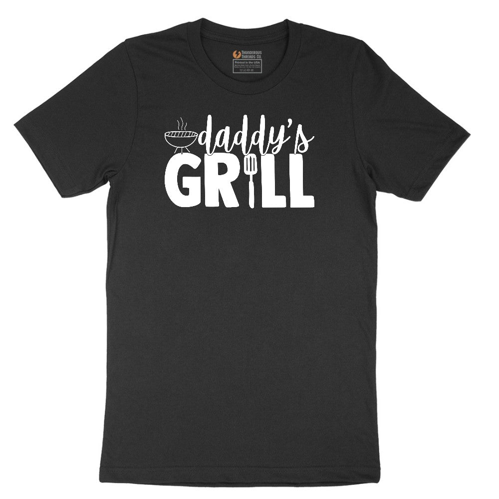 Daddys Grill Short Sleeve Tee - Jet Black