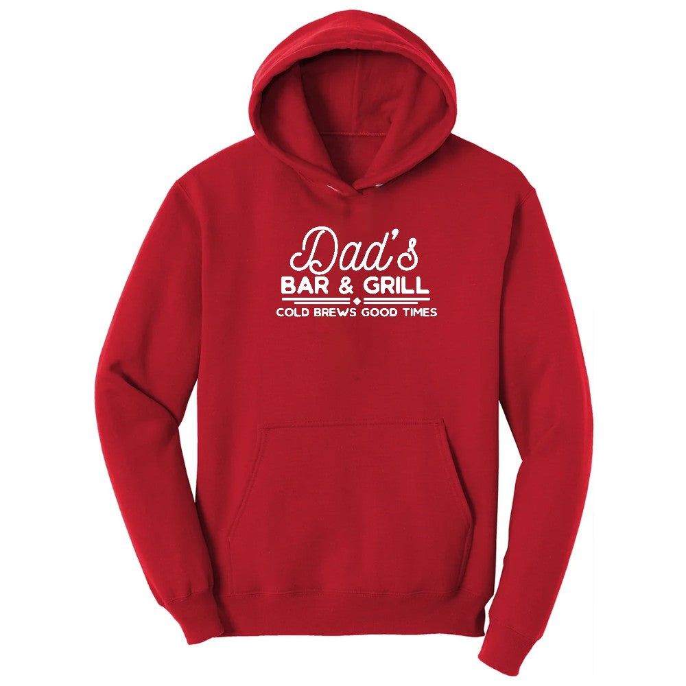 Dads Bar and Grill Hoodie - Red