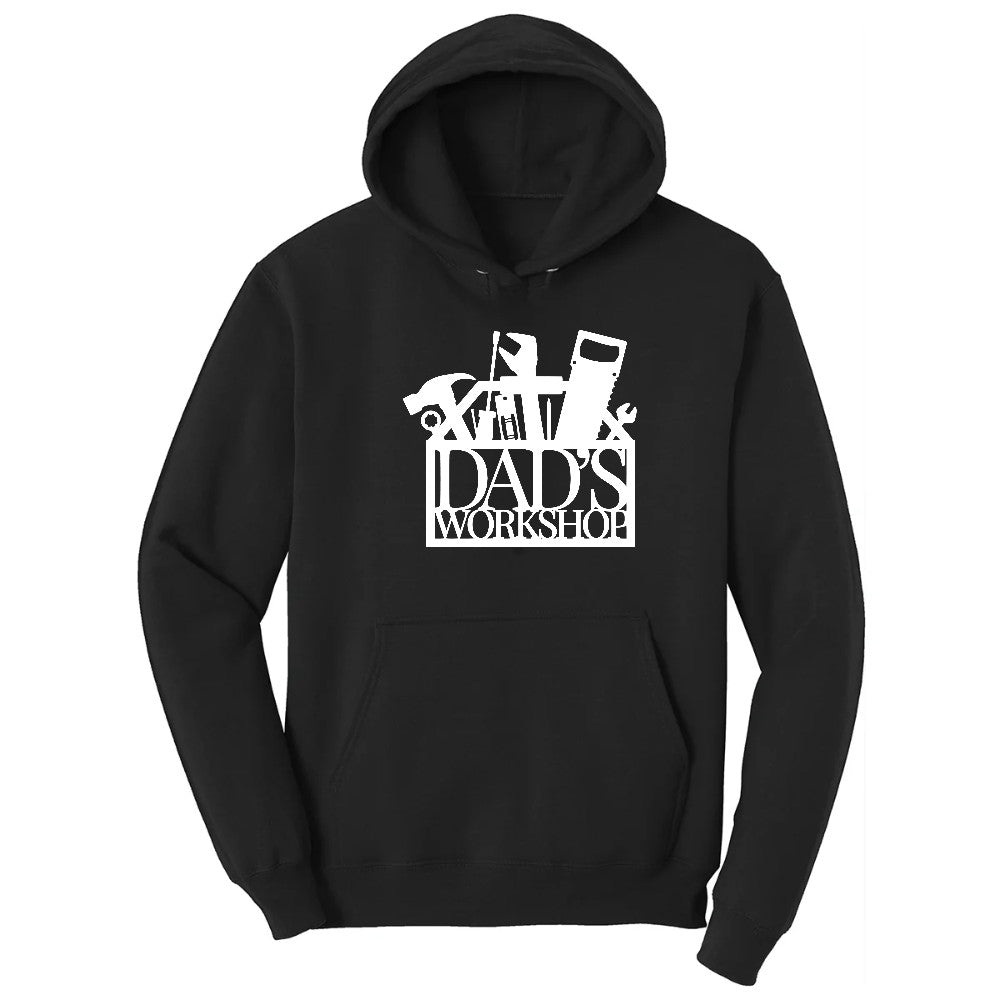 Dads Workshop Hoodie - Jet Black