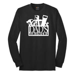 Dads Workshop Long Sleeve Tee - Jet Black