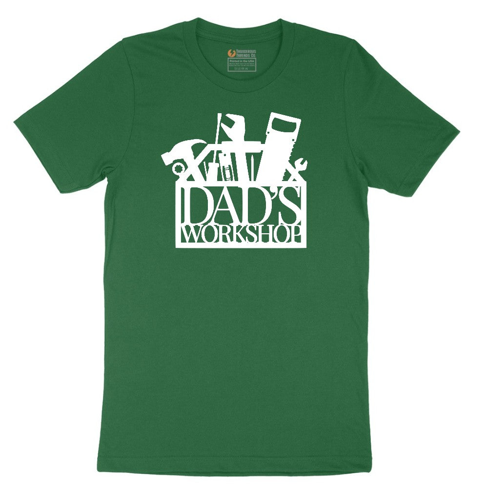 Dads Workshop Short Sleeve Tee - Athletic Kelly