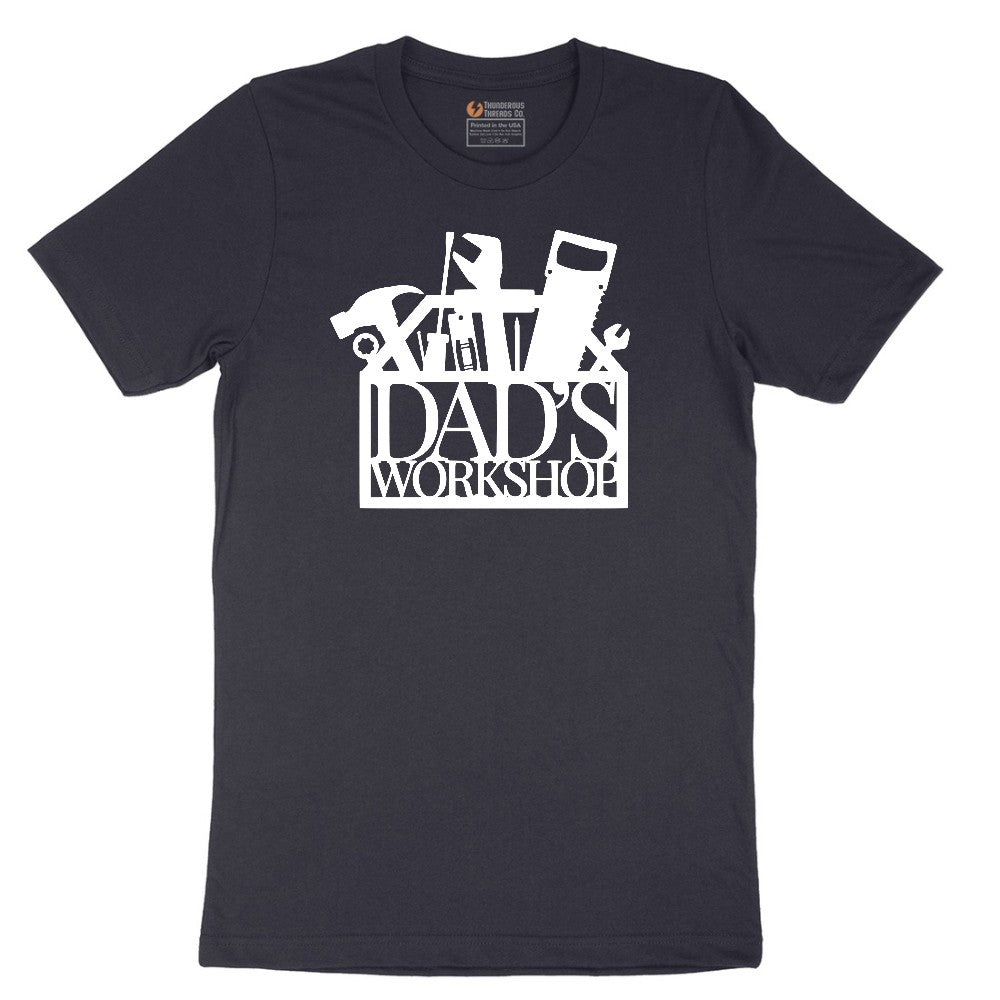 Dads Workshop Short Sleeve Tee - Deep Navy