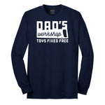 Dads Workshop Toys Fixed Free Long Sleeve Tee - Navy