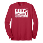 Dads Workshop Toys Fixed Free Long Sleeve Tee - Red