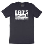Dads Workshop Toys Fixed Free Short Sleeve Tee - Deep Navy