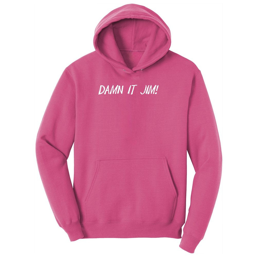 Damn It Jim Youth Hoodie - Sangria