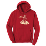 Dibs America Moon Landing Hoodie - Red