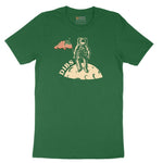 Dibs America Moon Landing Short Sleeve Tee - Athletic Kelly