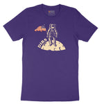 Dibs America Moon Landing Short Sleeve Tee - Team Purple