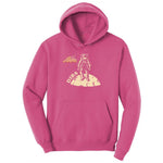 Dibs America Moon Landing Youth Hoodie - Sangria