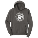 Dogs are My Kind of People Hoodie - Charcoal