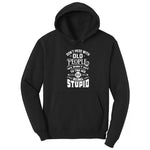 Don't Mess with Old People Hoodie - Jet Black