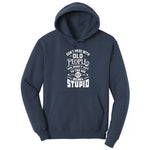 Don't Mess with Old People Hoodie - Navy