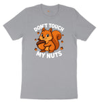 Don't Touch My Nuts Short Sleeve Tee - Athletic Heather Grey