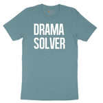 Drama Solver Ladies Short Sleeve Tee - Surf Blackout