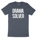 Drama Solver Toddler Short Sleeve Tee - Heather Navy