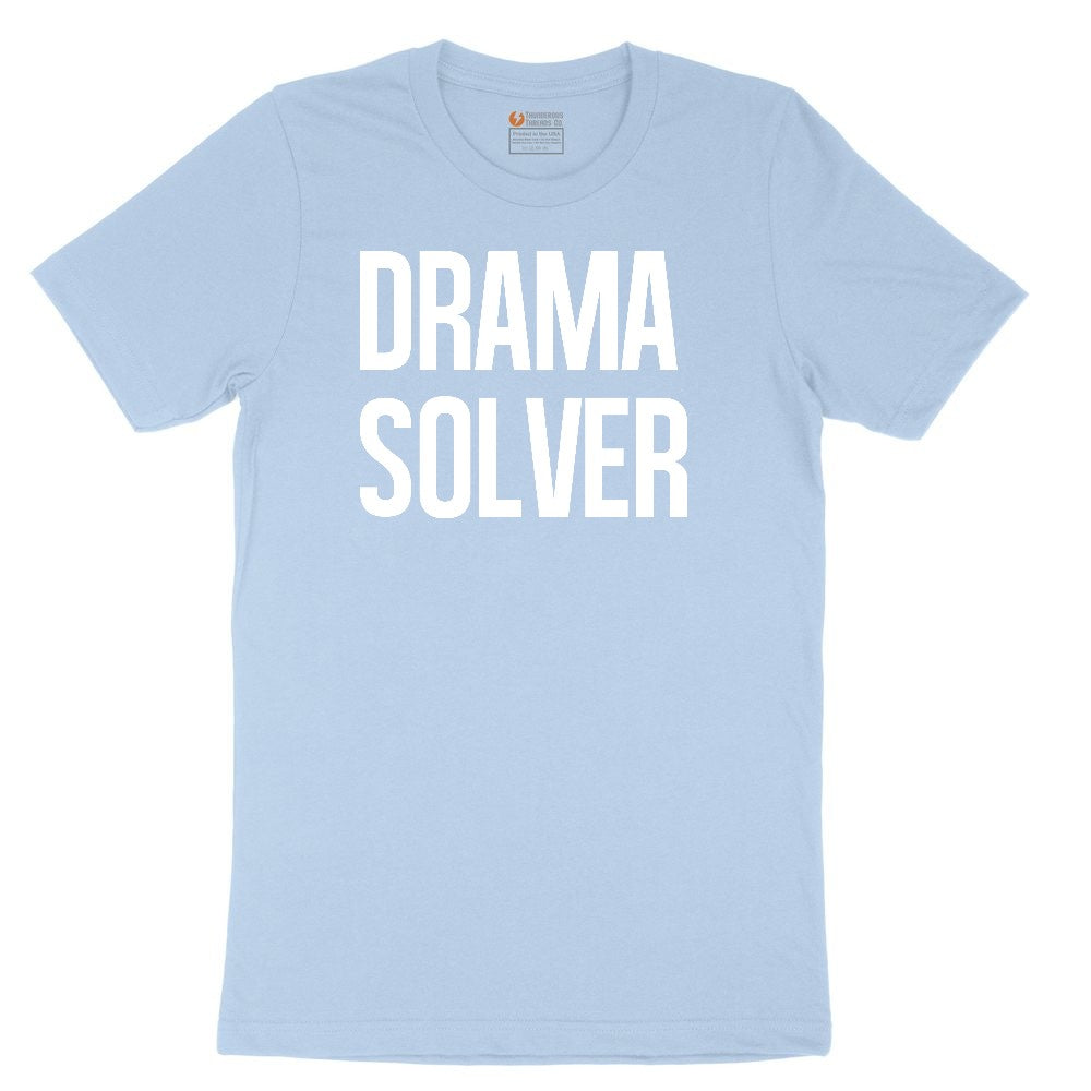 Drama Solver Youth Short Sleeve Tee - Light Blue