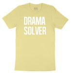 Drama Solver Youth Short Sleeve Tee - Yellow