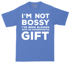 I'm Not Bossy I've Been Blessed with an Administrative Gift | Mens Tall T-Shirt