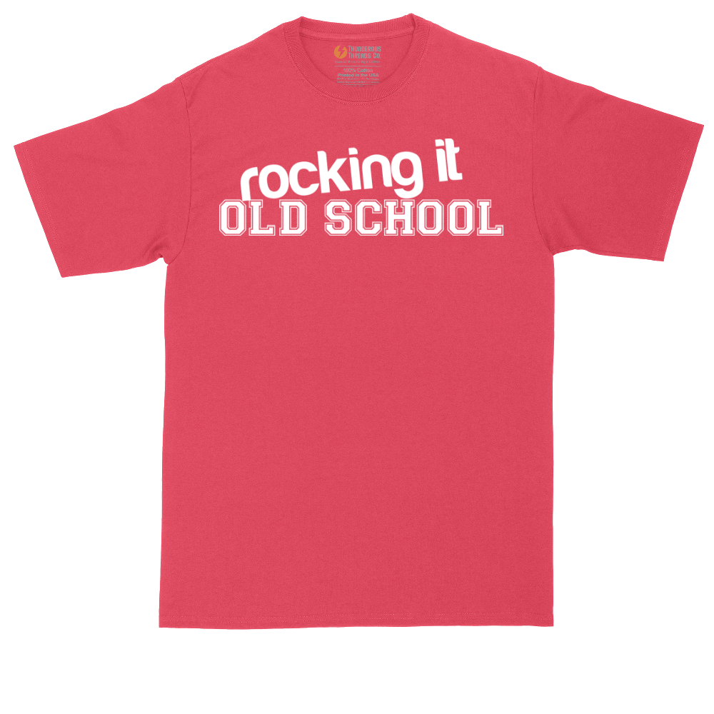 Rocking It Old School | Mens Tall T-Shirt