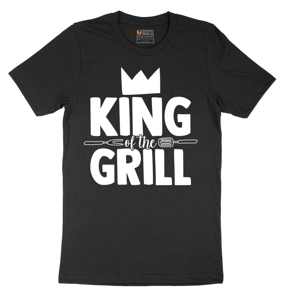 King of the Grill - Mens T-Shirt - Sizes S - 6XL
