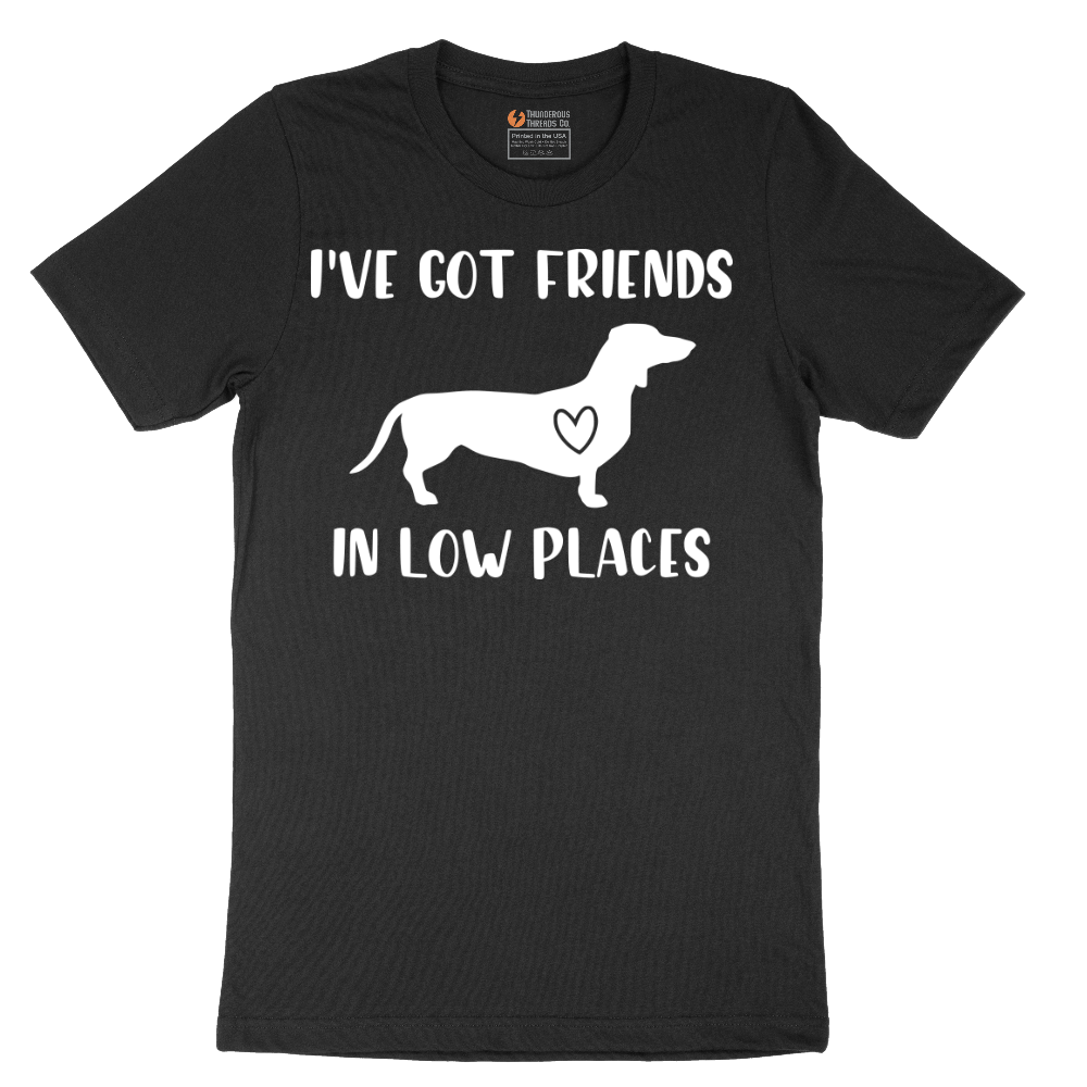 I've Got Friends in Low Places - Mens T-Shirt - Sizes S - 6XL