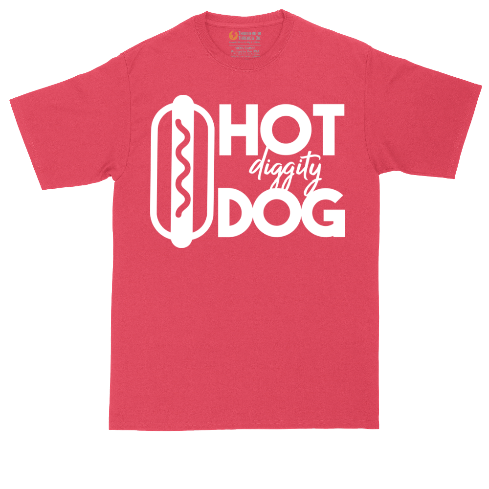 Hot Diggity Dog | Mens Tall T-Shirt