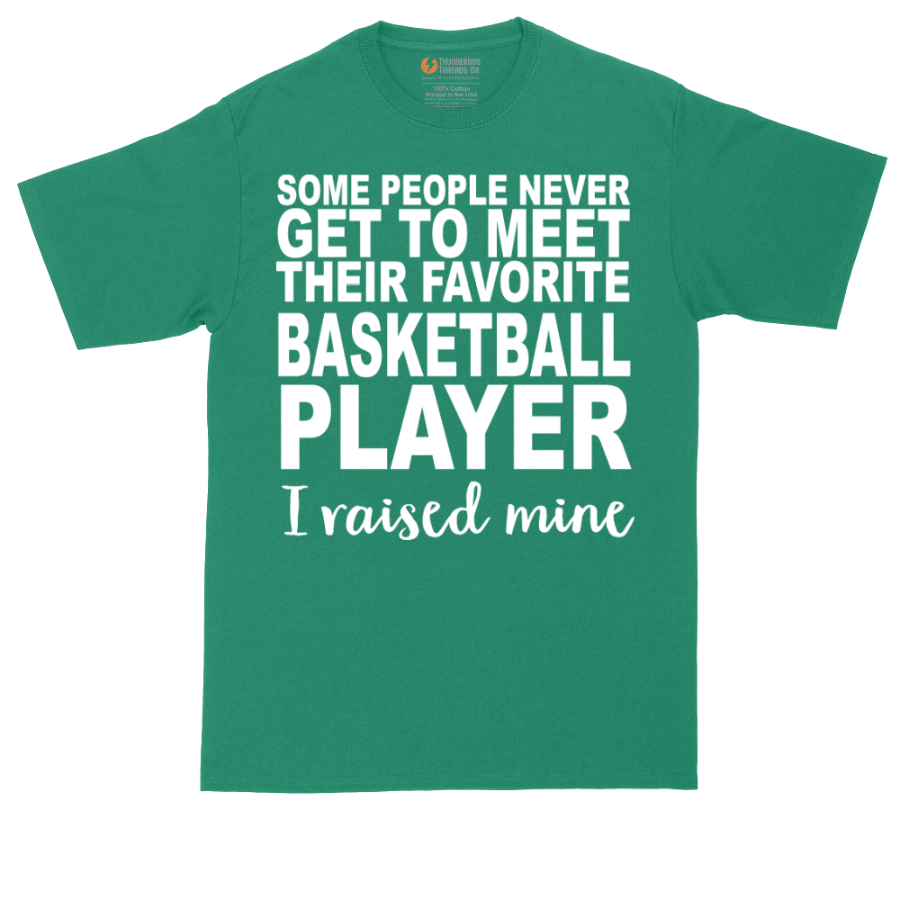 Basketball Player I Raised Mine | Mens Tall T-Shirt