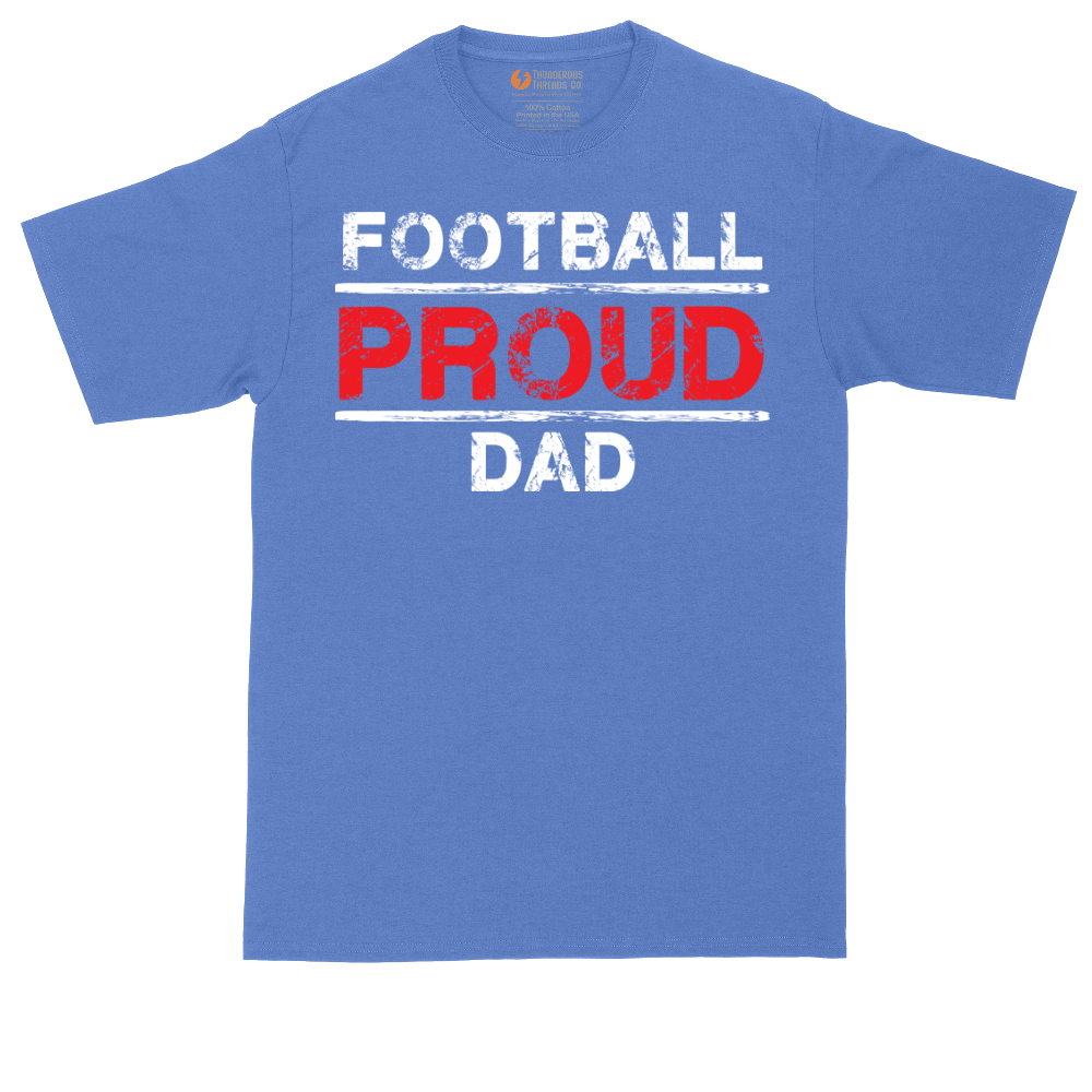 Proud Football Dad | Mens Tall T-Shirt