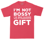 I'm Not Bossy I've Been Blessed with an Administrative Gift | Mens Tall T-Shirt
