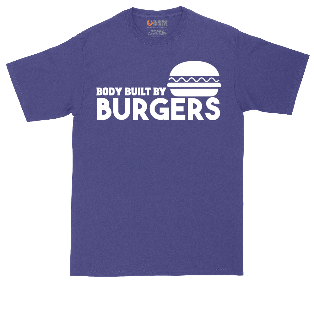 Body Built by Burgers | Mens Tall T-Shirt