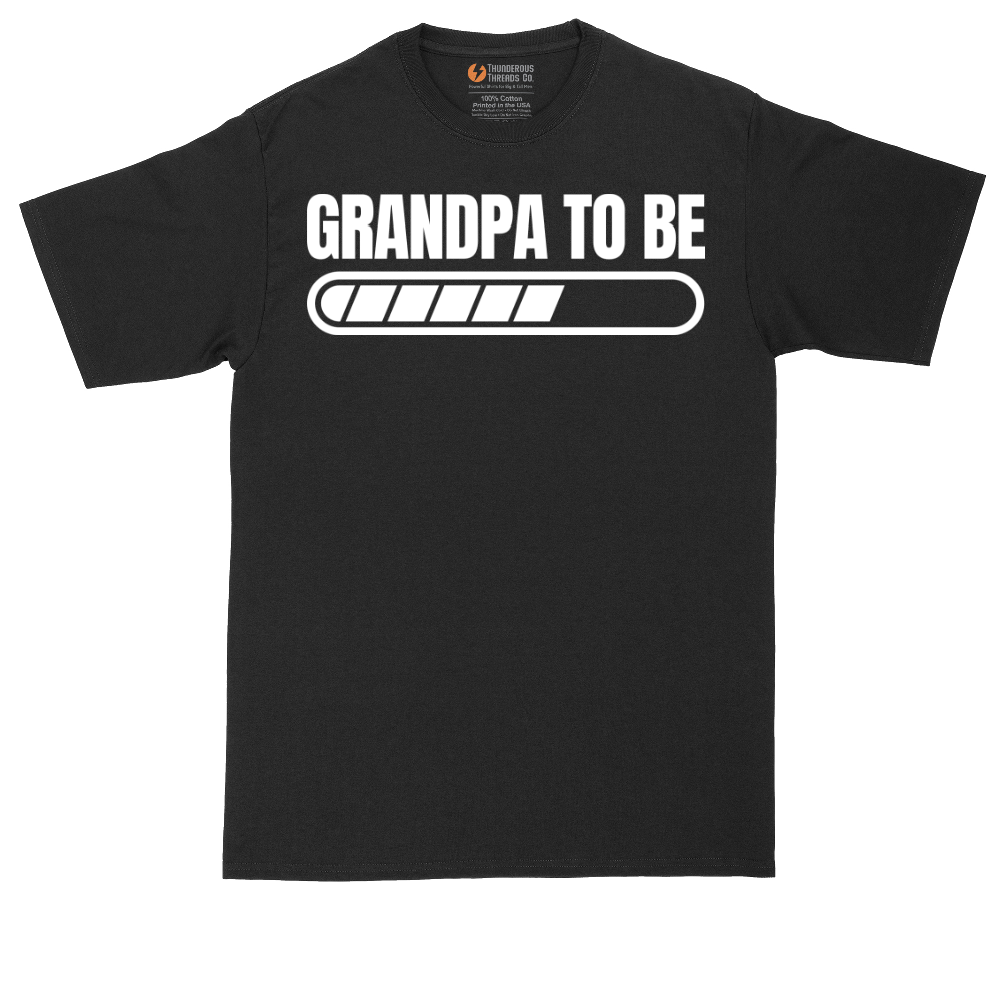 Grandpa to Be Loading | Mens Tall T-Shirt