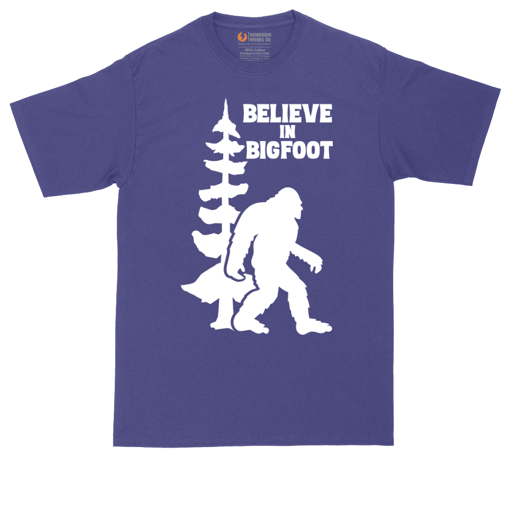 Believe in Bigfoot | Mens Tall T-Shirt