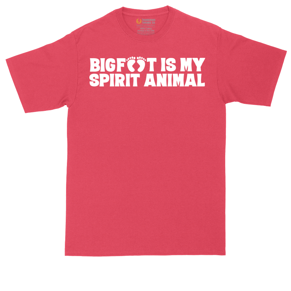 Bigfoot is My Spirit Animal_White