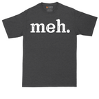 Meh White - Mens Tall T-Shirt