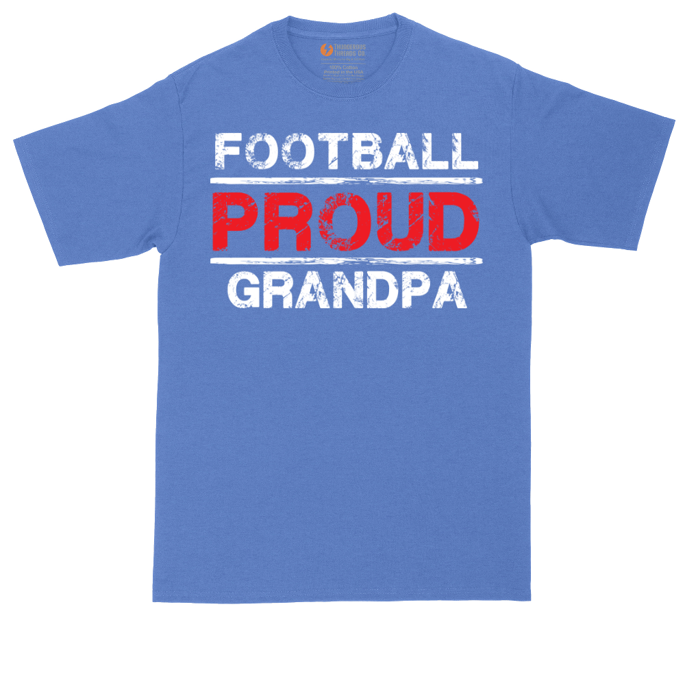 Proud Football Grandpa | Mens Tall T-Shirt