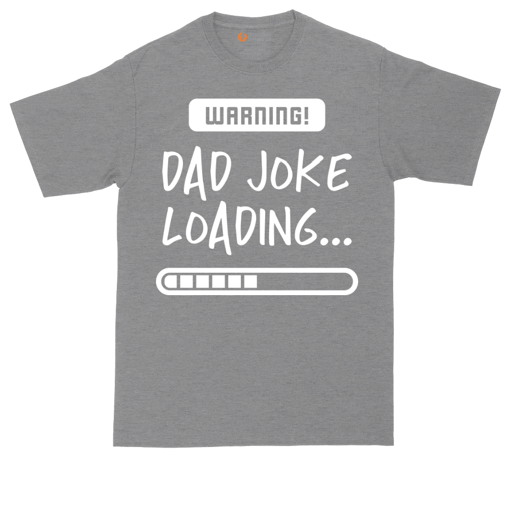 Warning Dad Joke Loading | Mens Tall T-Shirt