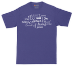 Jesus Subway Art | Mens Tall T-Shirt