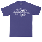 Jesus Subway Art | Mens Tall T-Shirt