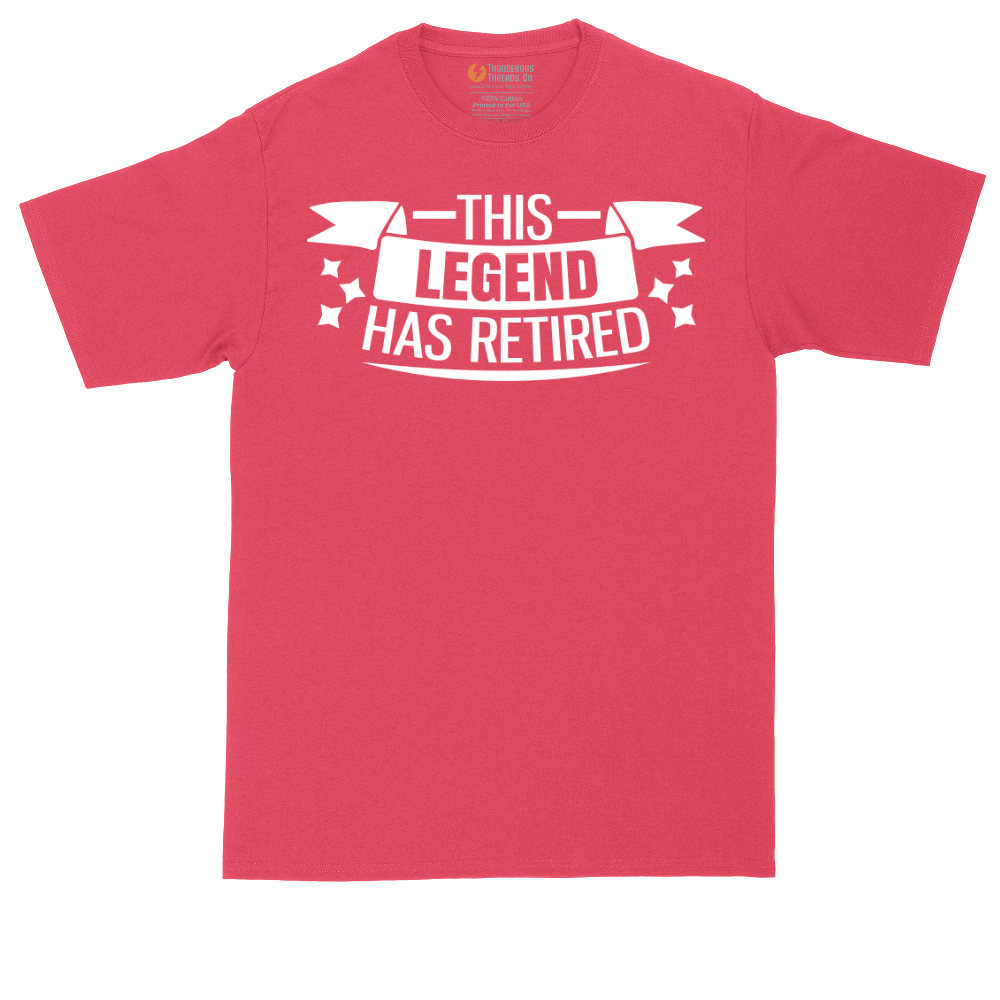 This Legend Has Retired | Mens Tall T-Shirt