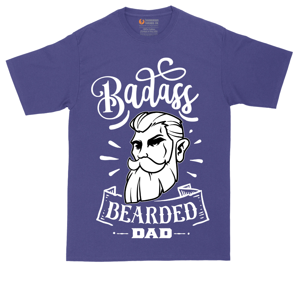 Bad Ass Bearded Dad | Mens Tall T-Shirt