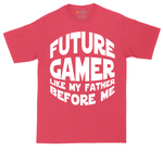 Future Gamer Like My Father Before Me | Mens Tall T-Shirt