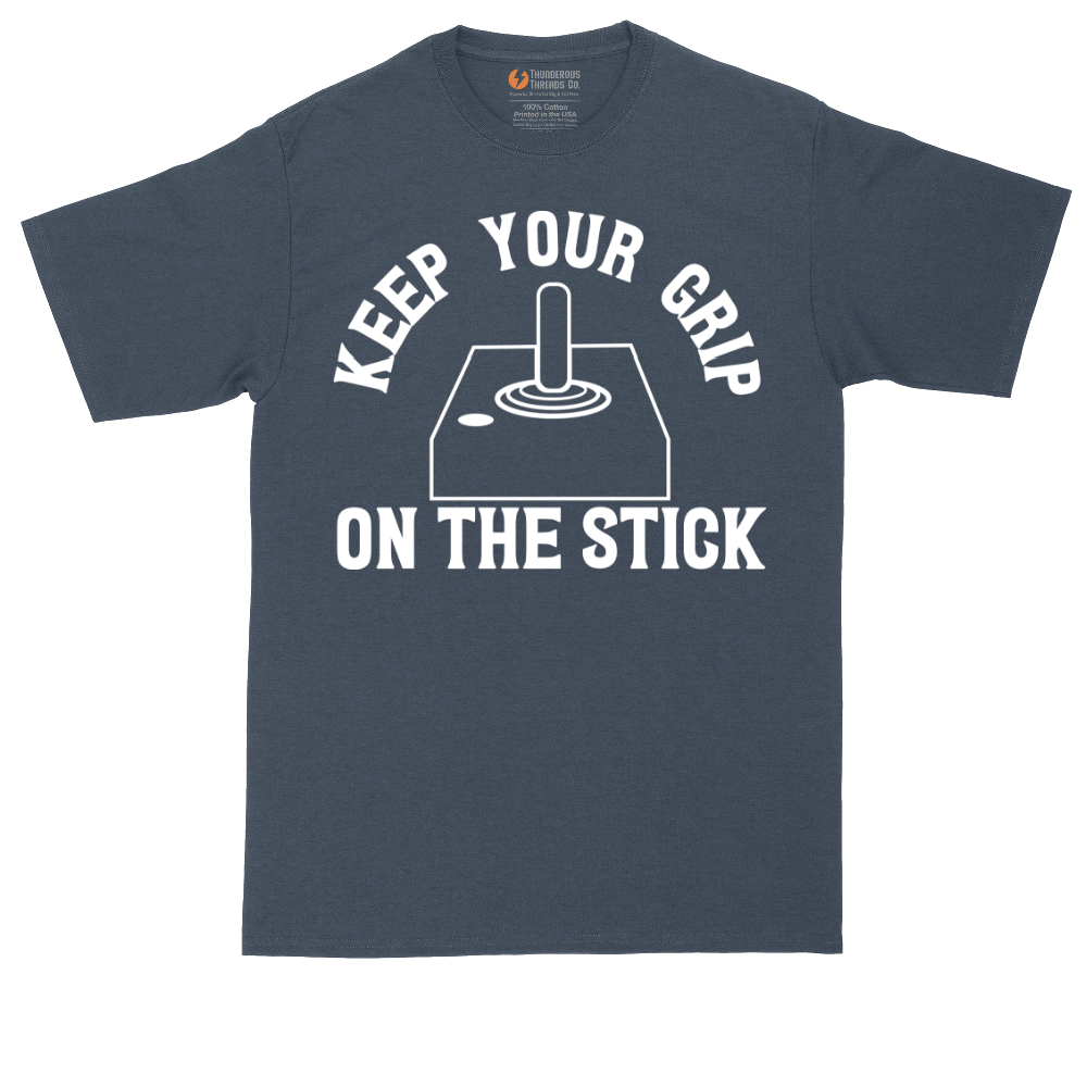 Keep Your Grip on the Stick | Mens Tall T-Shirt