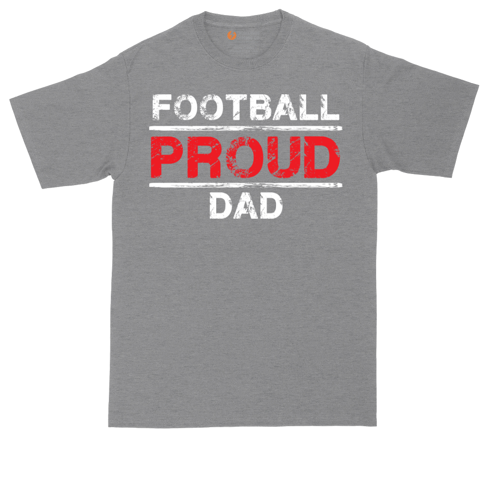Proud Football Dad | Mens Tall T-Shirt