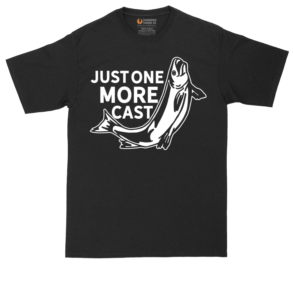Just One More Cast | Mens Tall T-Shirt