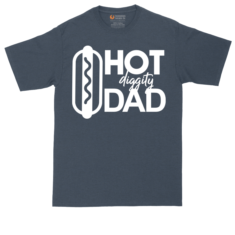 Hot Diggity Dad | Mens Tall T-Shirt