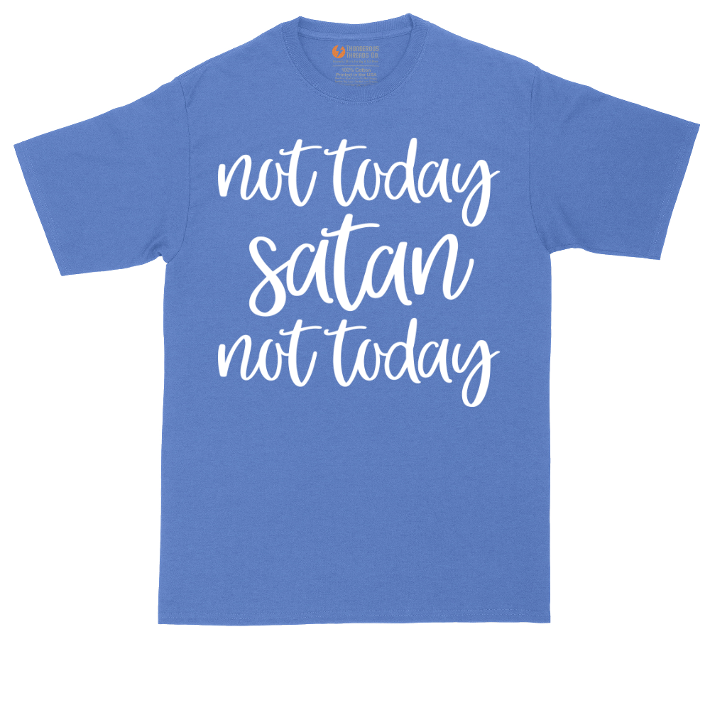 Not Today Satan Version 2 | Mens Tall T-Shirt